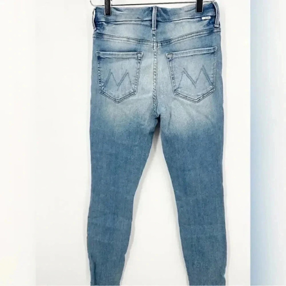Mother High Waisted Looker Ankle Fray Au Revoir Size 26 B1700 - Picture 5 of 8